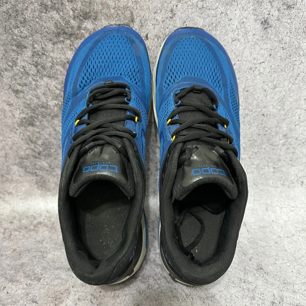 Topo Athletic Ultraventure 2 Mens 11.5 Blue Trail Running Vibram Shoes Outdoors